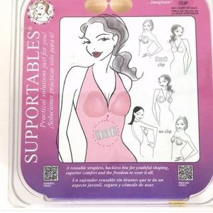 Reveal Cleavage Strapless Bra Cups, C Cup